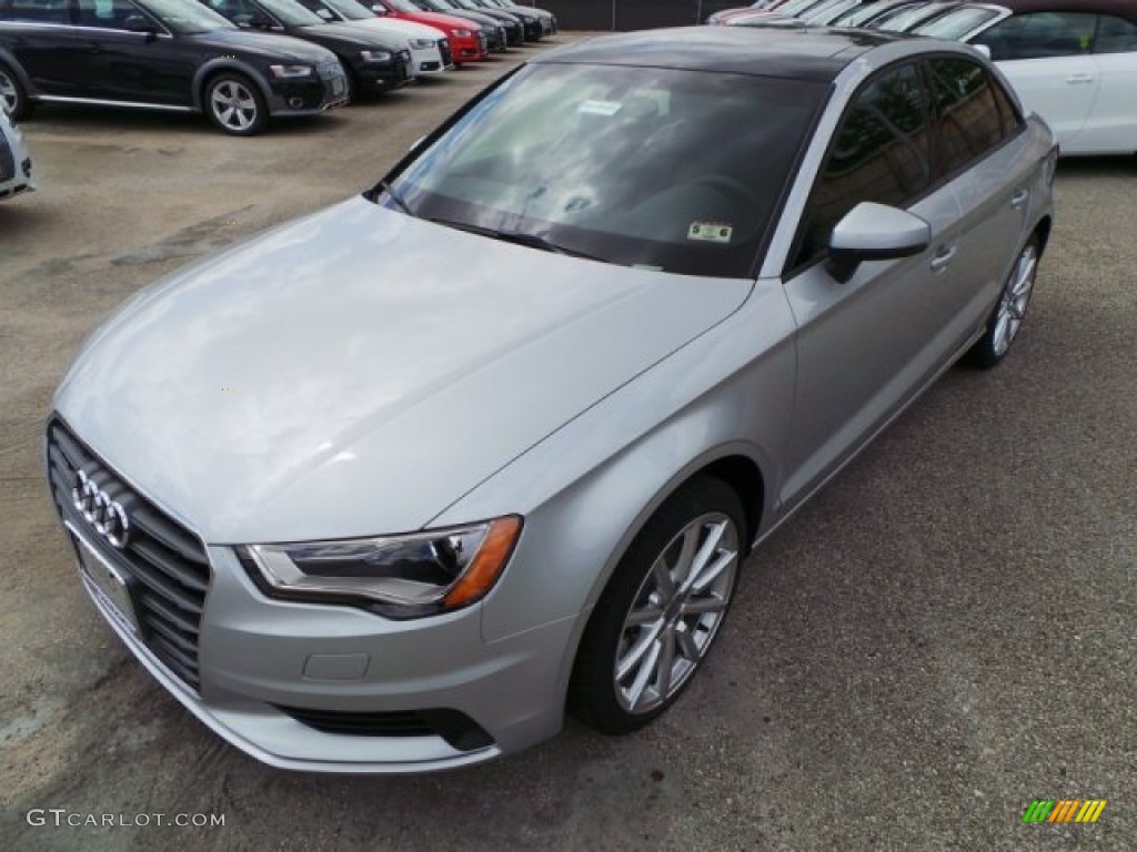 Florett Silver Metallic 2015 Audi A3 2.0 Premium quattro Exterior Photo #94276262