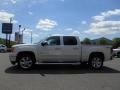 2013 White Diamond Tricoat GMC Sierra 1500 SLT Crew Cab 4x4  photo #4