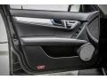 Black 2012 Mercedes-Benz C 250 Sport Door Panel