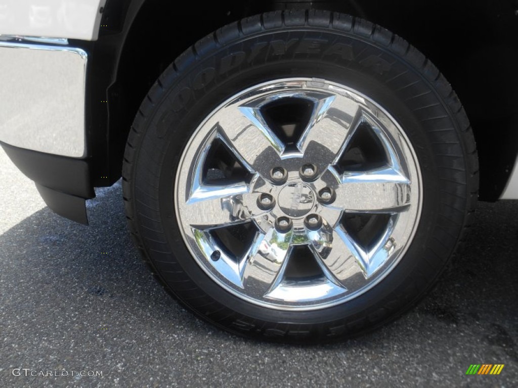 2013 Sierra 1500 SLT Crew Cab 4x4 - White Diamond Tricoat / Ebony photo #12
