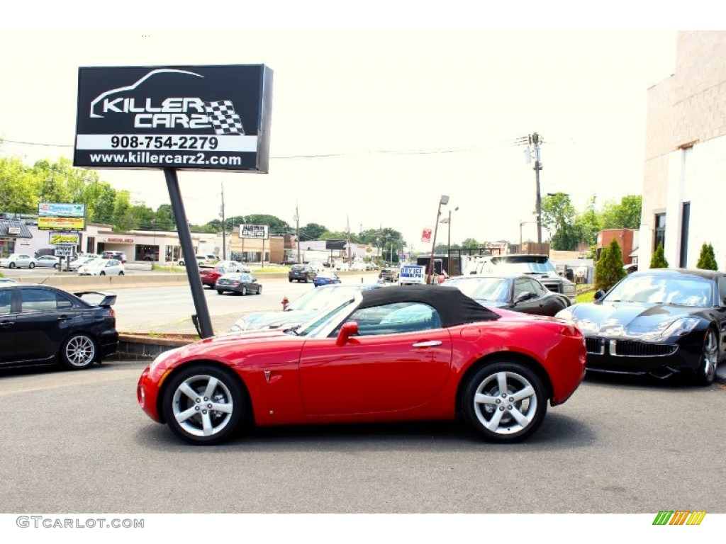 2007 Solstice Roadster - Aggressive Red / Ebony photo #4