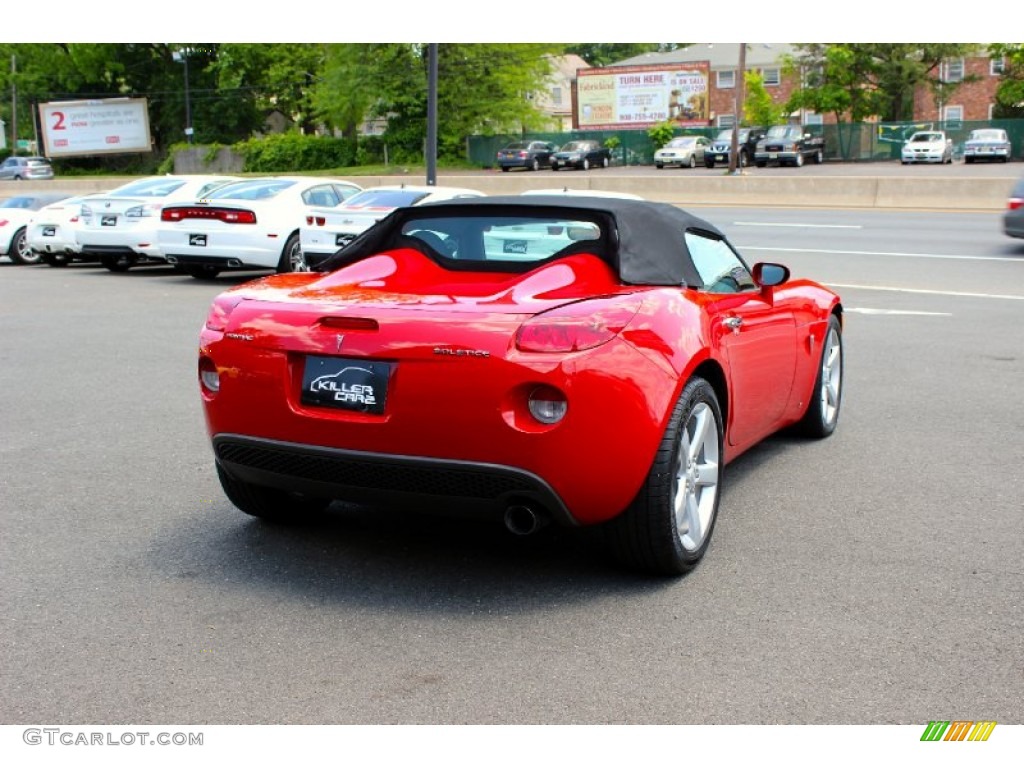 2007 Solstice Roadster - Aggressive Red / Ebony photo #7