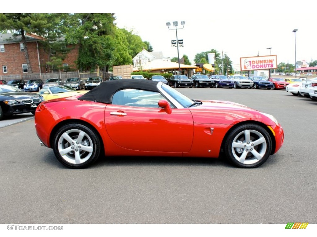 2007 Solstice Roadster - Aggressive Red / Ebony photo #8