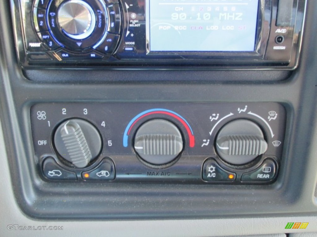 2002 Silverado 2500 LT Extended Cab 4x4 - Medium Charcoal Gray Metallic / Medium Gray photo #11