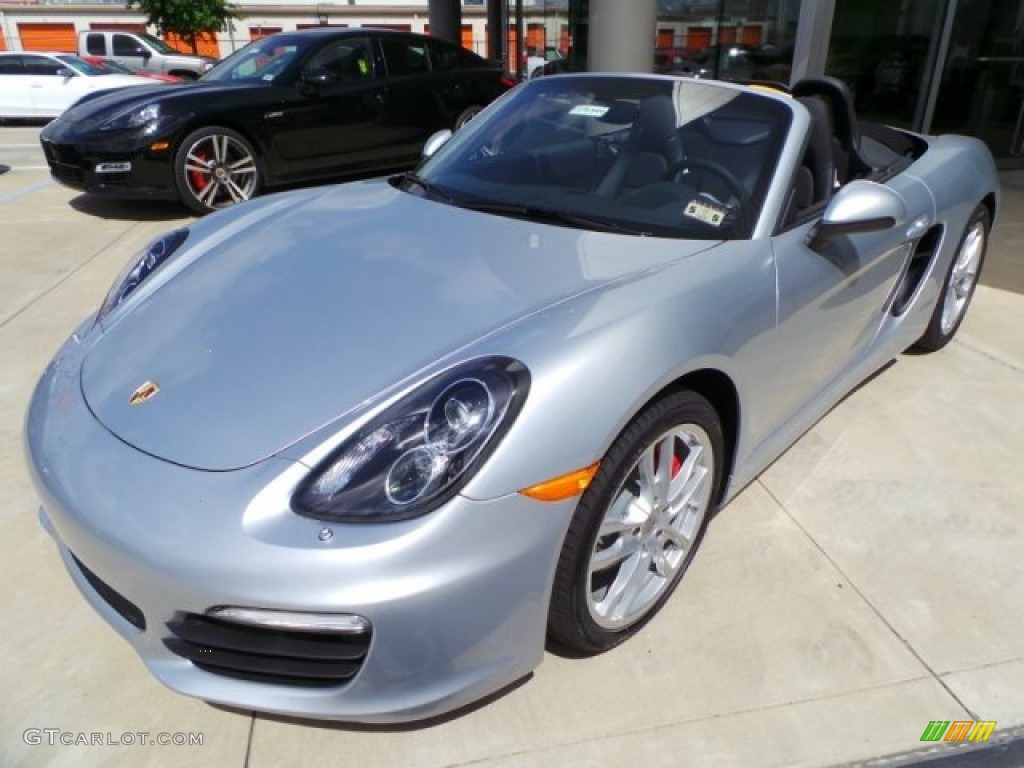 Rhodium Silver Metallic 2014 Porsche Boxster S Exterior Photo #94277921