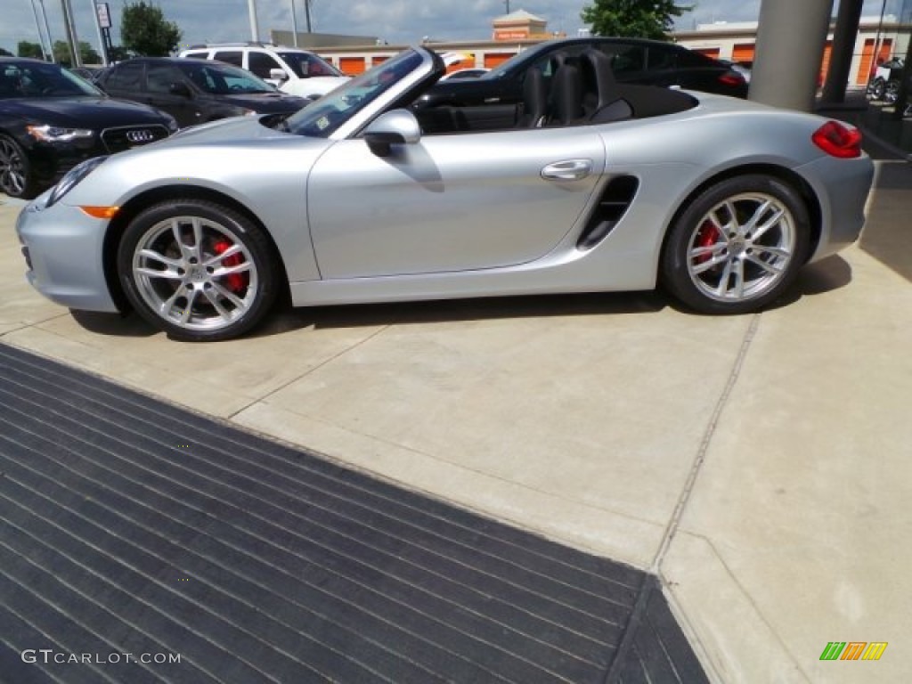 Rhodium Silver Metallic 2014 Porsche Boxster S Exterior Photo #94277939