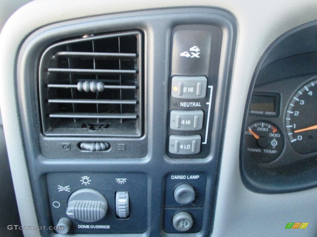 2002 Silverado 2500 LT Extended Cab 4x4 - Medium Charcoal Gray Metallic / Medium Gray photo #16