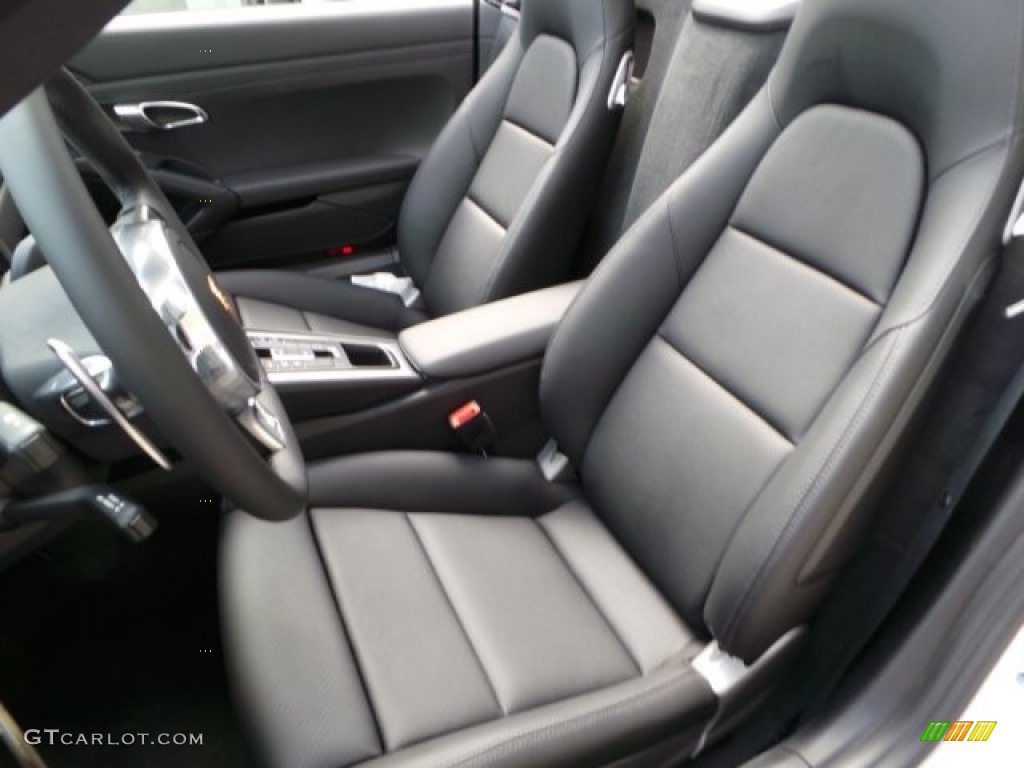 Black Interior 2014 Porsche Boxster S Photo #94278040