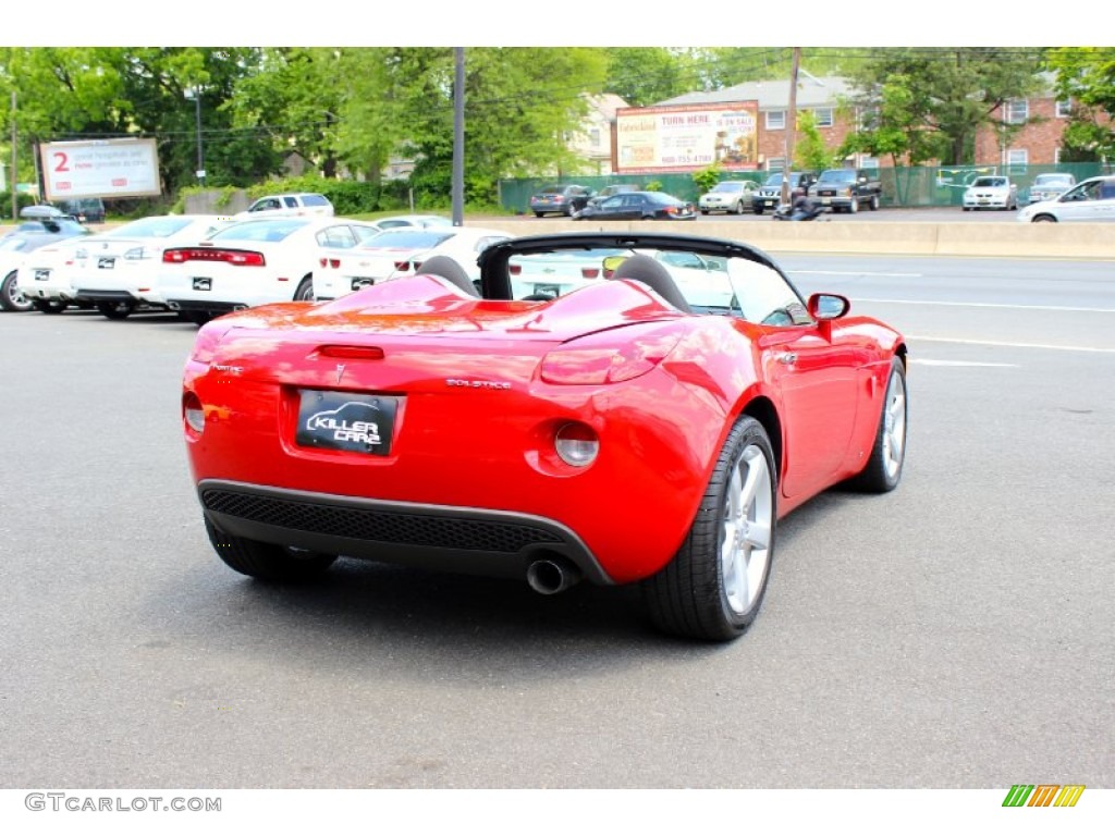 2007 Solstice Roadster - Aggressive Red / Ebony photo #29