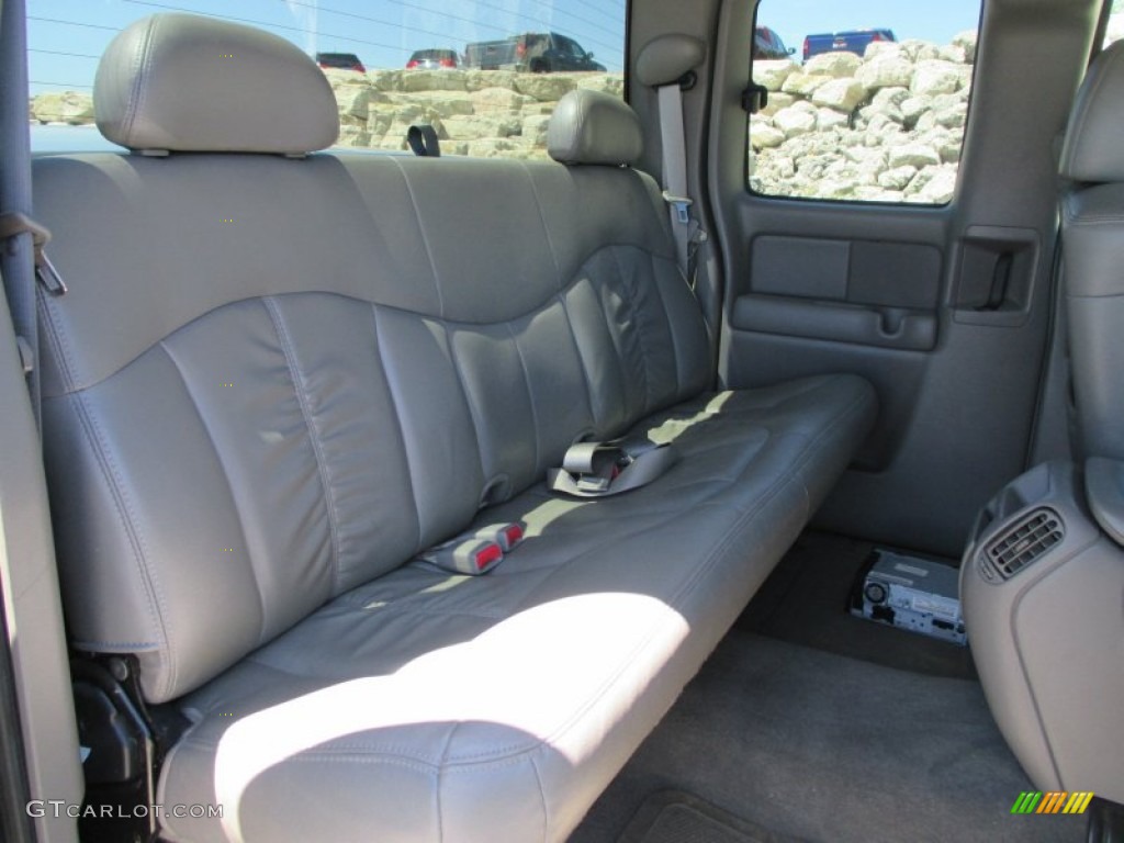 2002 Silverado 2500 LT Extended Cab 4x4 - Medium Charcoal Gray Metallic / Medium Gray photo #29