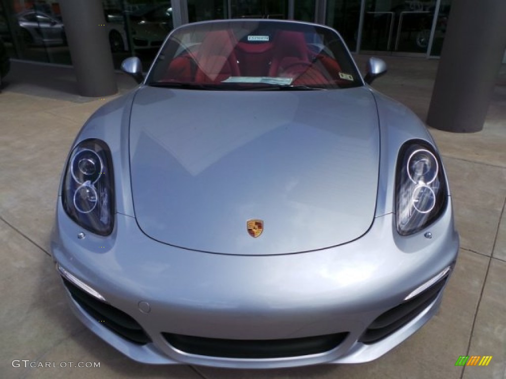 Rhodium Silver Metallic 2014 Porsche Boxster S Exterior Photo #94278299