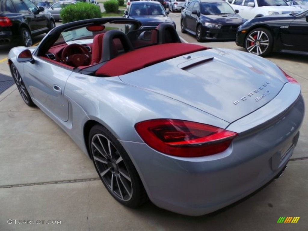 Rhodium Silver Metallic 2014 Porsche Boxster S Exterior Photo #94278338