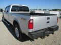 2008 Silver Metallic Ford F250 Super Duty Lariat Crew Cab 4x4  photo #24