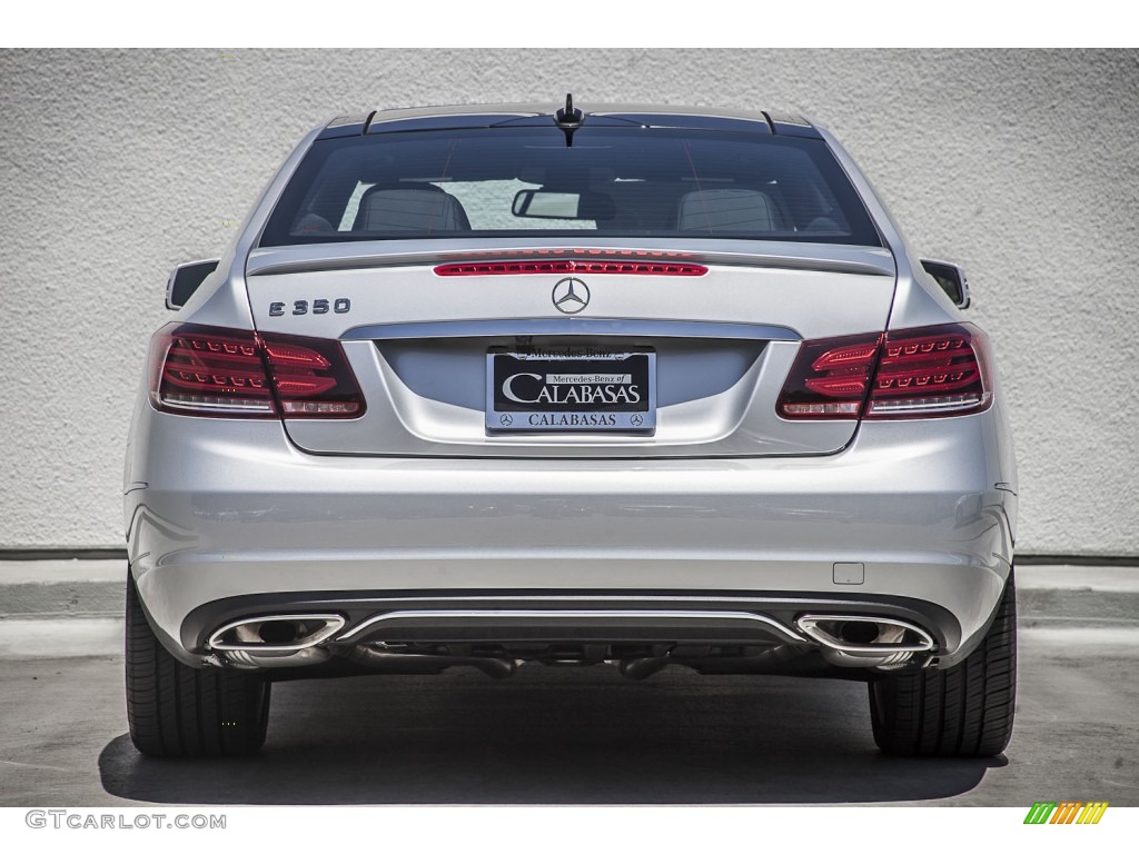 2014 E 350 Coupe - Iridium Silver Metallic / Grey/Black photo #3