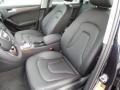 2014 Audi A4 Black Interior Front Seat Photo