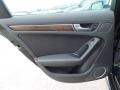2014 Audi A4 Black Interior Door Panel Photo