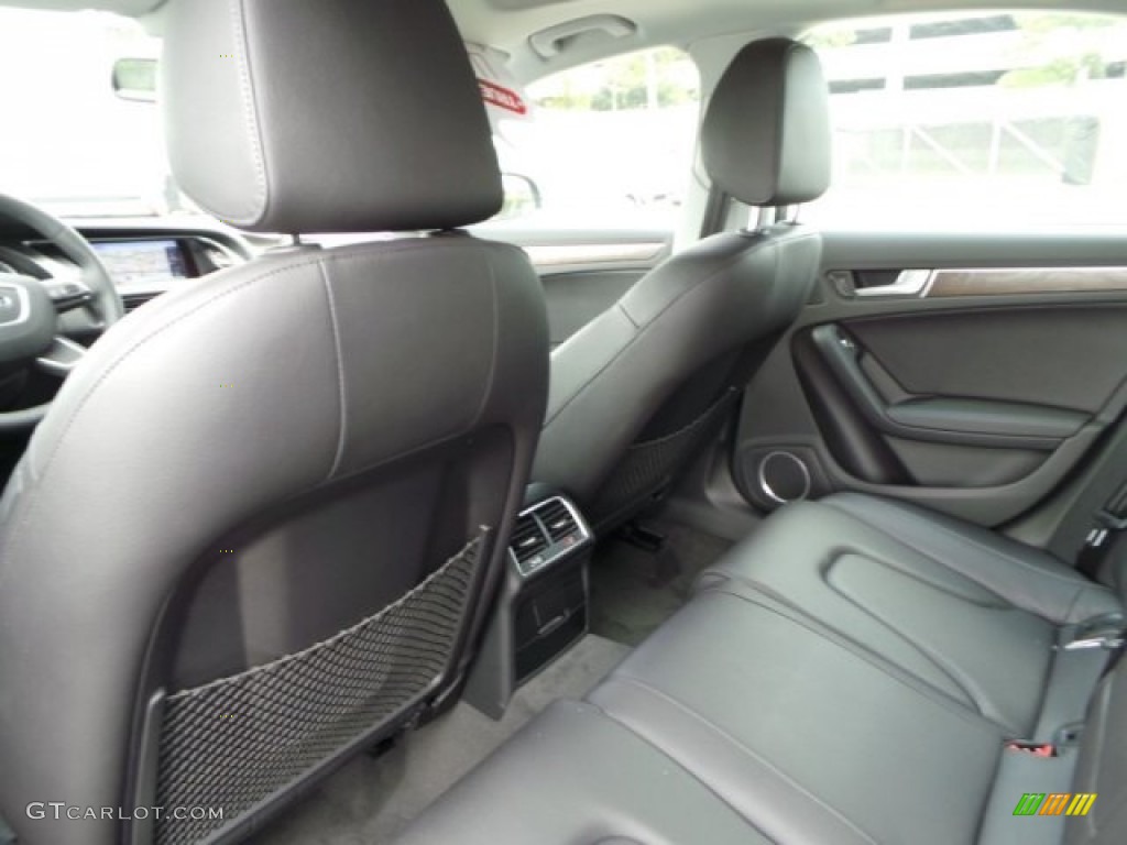 Black Interior 2014 Audi A4 2.0T quattro Sedan Photo #94280609