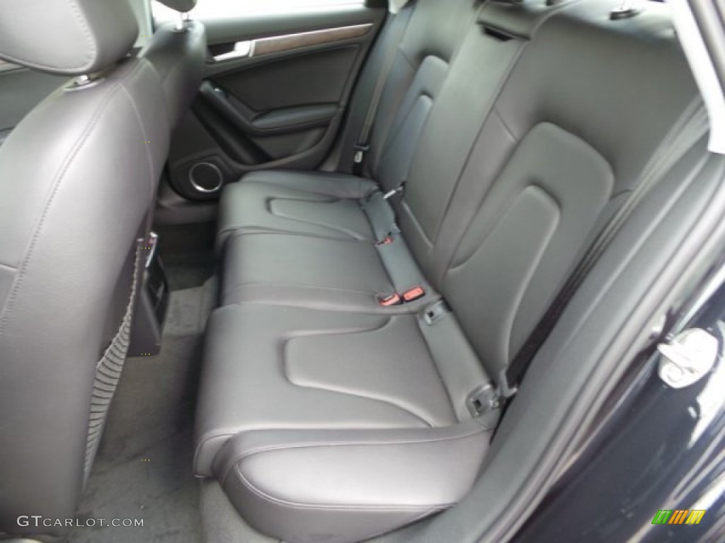 2014 Audi A4 2.0T quattro Sedan Rear Seat Photos