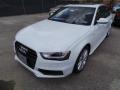 2014 Ibis White Audi A4 2.0T quattro Sedan  photo #3