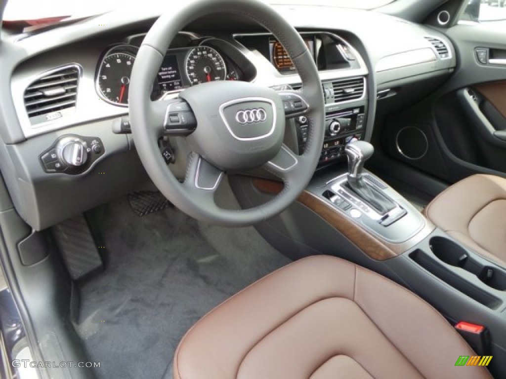 Chestnut Brown Interior 2014 Audi allroad Premium plus quattro Photo #94281857