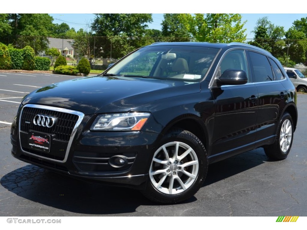 2009 Q5 3.2 Premium quattro - Brilliant Black / Cardamom Beige photo #1