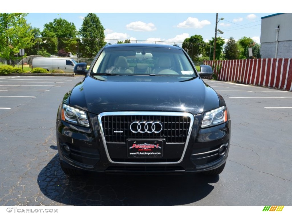 2009 Q5 3.2 Premium quattro - Brilliant Black / Cardamom Beige photo #2