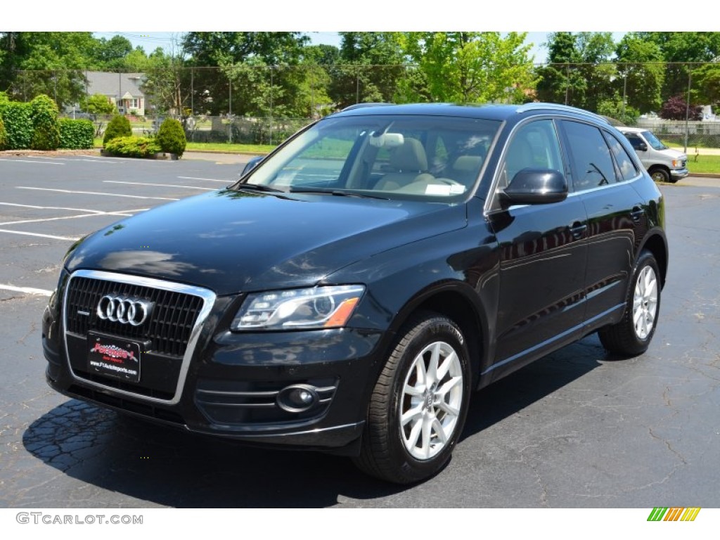 2009 Q5 3.2 Premium quattro - Brilliant Black / Cardamom Beige photo #3