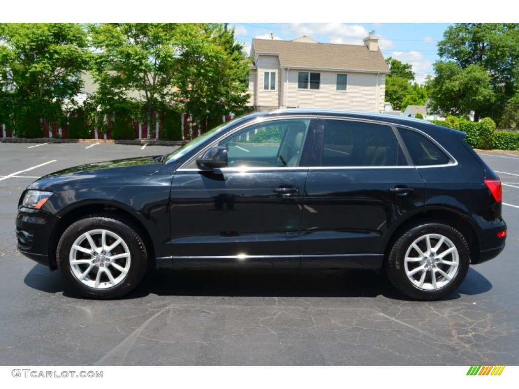 2009 Q5 3.2 Premium quattro - Brilliant Black / Cardamom Beige photo #4