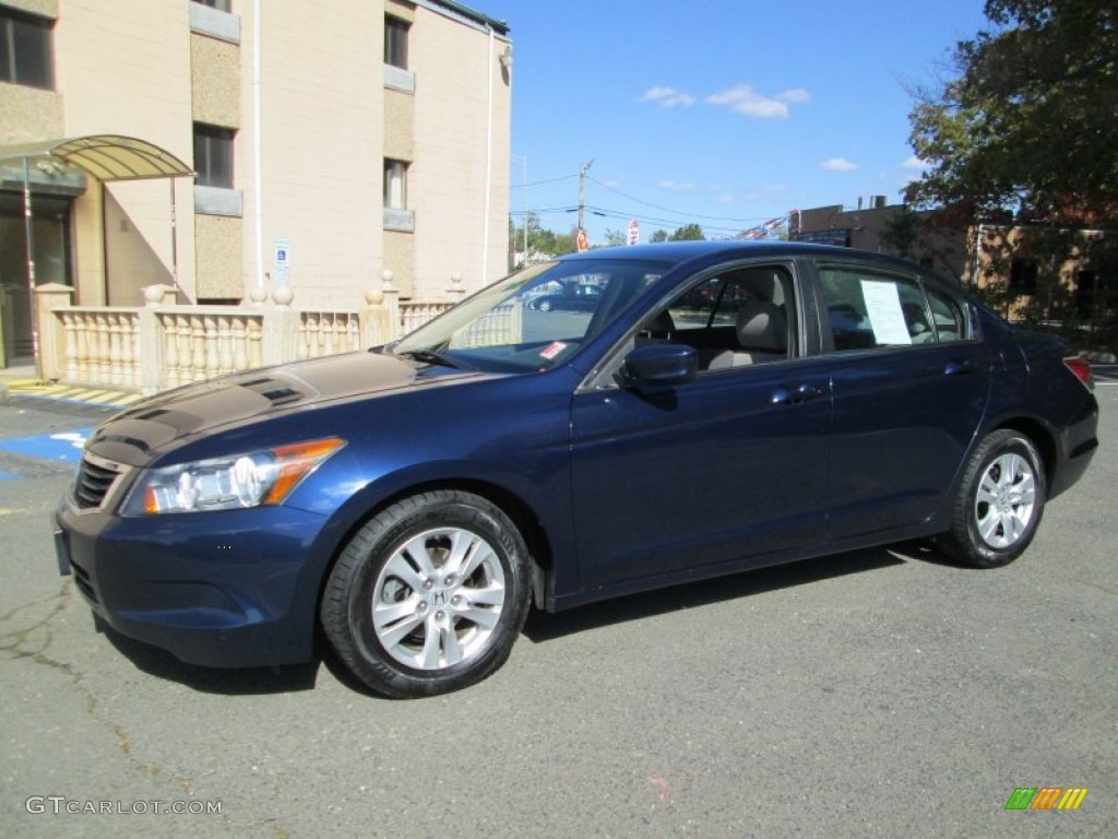 2008 Accord LX-P Sedan - Royal Blue Pearl / Gray photo #1