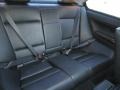 2006 BMW 3 Series Black Interior Rear Seat Photo