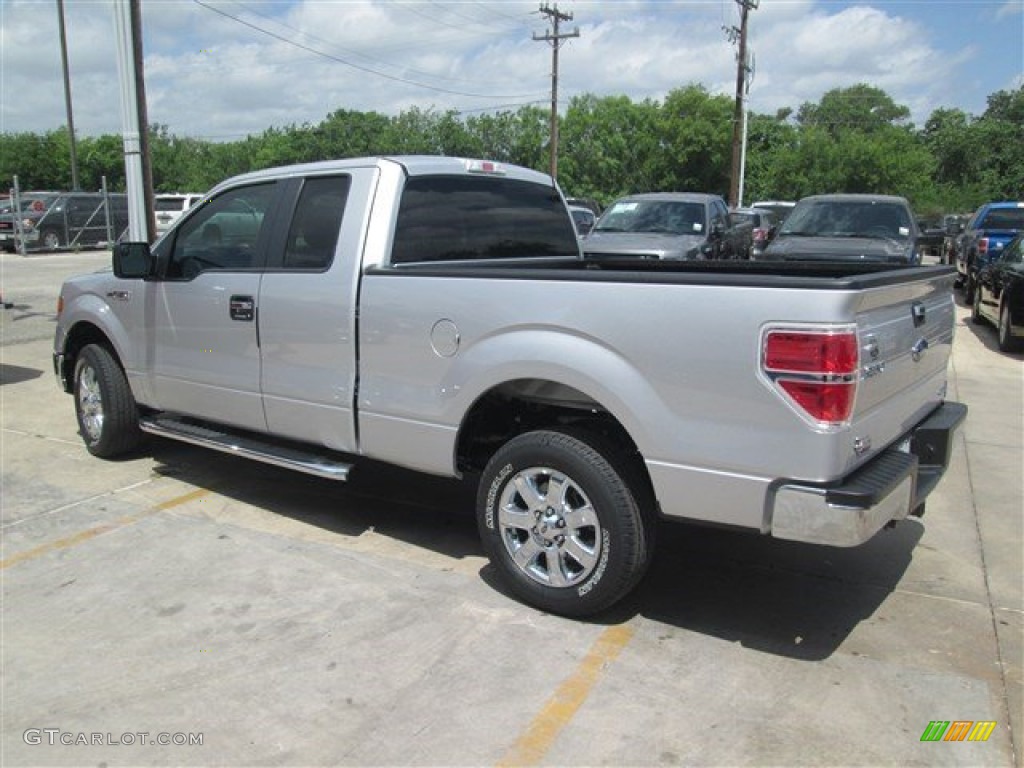 2014 F150 XLT SuperCab - Ingot Silver / Steel Grey photo #5