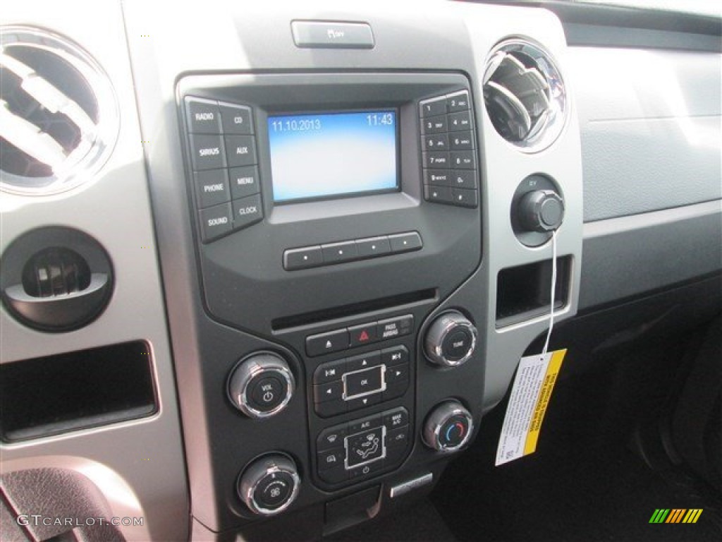 2014 F150 XLT SuperCab - Ingot Silver / Steel Grey photo #14