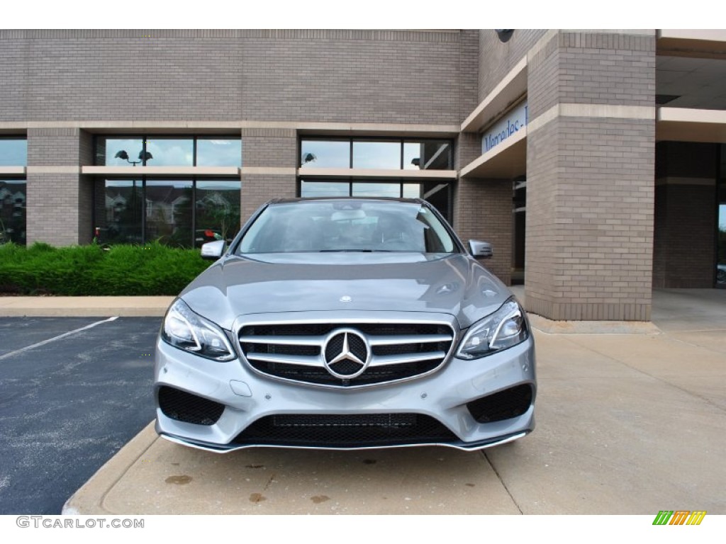 2014 E 350 4Matic Sport Sedan - Paladium Silver Metallic / Black photo #6
