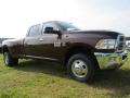 Front 3/4 View of 2014 3500 Big Horn Crew Cab 4x4 Dually