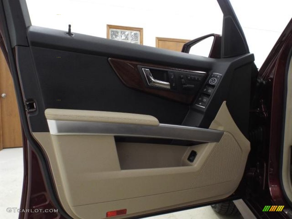 2011 GLK 350 4Matic - Barolo Red Metallic / Almond/Black photo #27