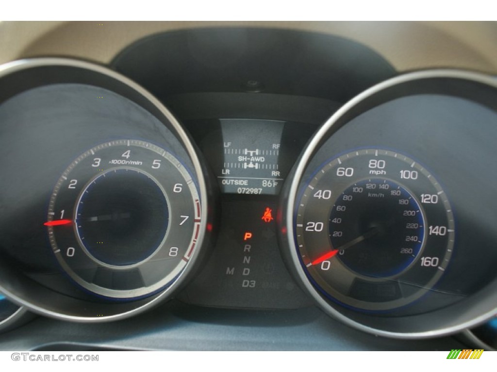 2007 Acura MDX Sport Gauges Photos