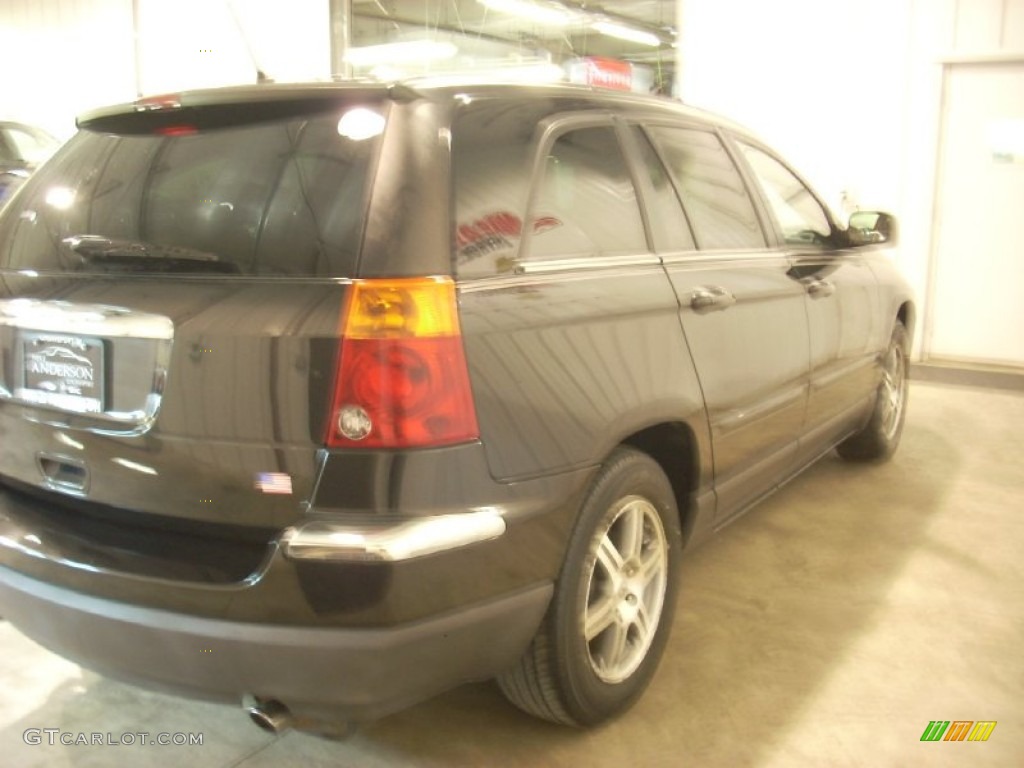 2007 Pacifica Touring - Brilliant Black / Dark Khaki/Light Graystone photo #5