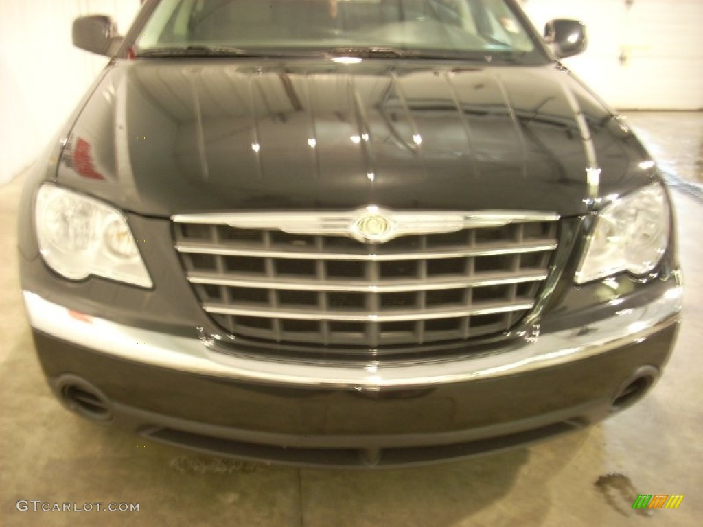 2007 Pacifica Touring - Brilliant Black / Dark Khaki/Light Graystone photo #7