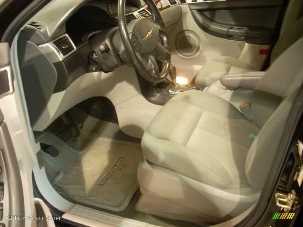 2007 Pacifica Touring - Brilliant Black / Dark Khaki/Light Graystone photo #9