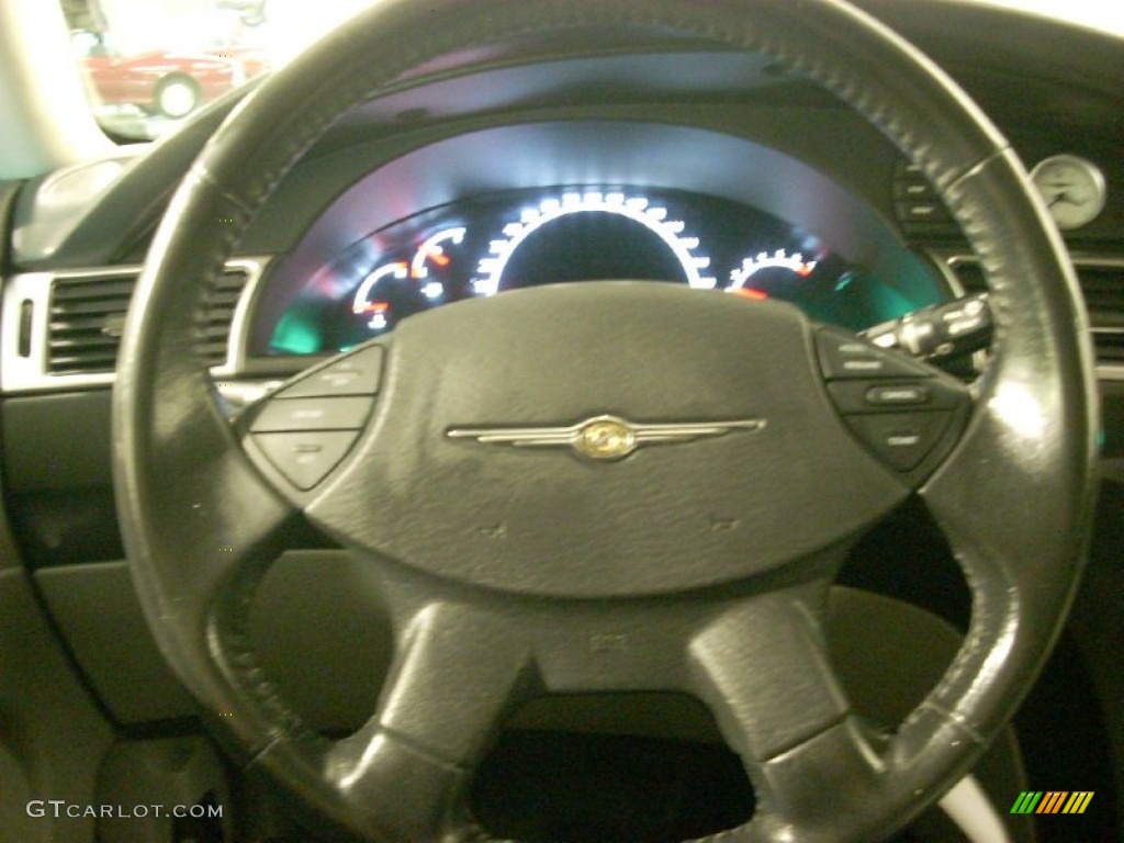 2007 Pacifica Touring - Brilliant Black / Dark Khaki/Light Graystone photo #11