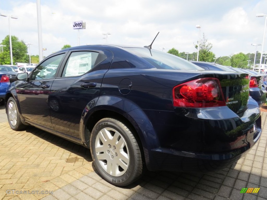 2014 Avenger SE - True Blue Pearl / Black photo #2