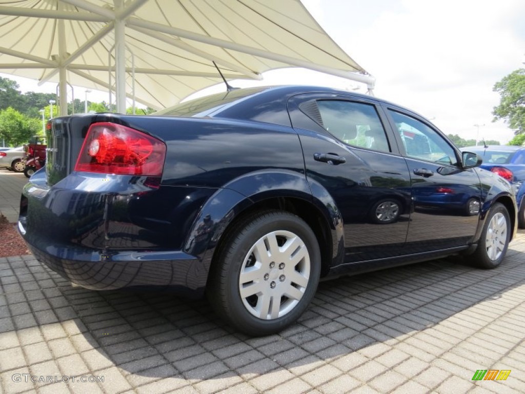 2014 Avenger SE - True Blue Pearl / Black photo #3