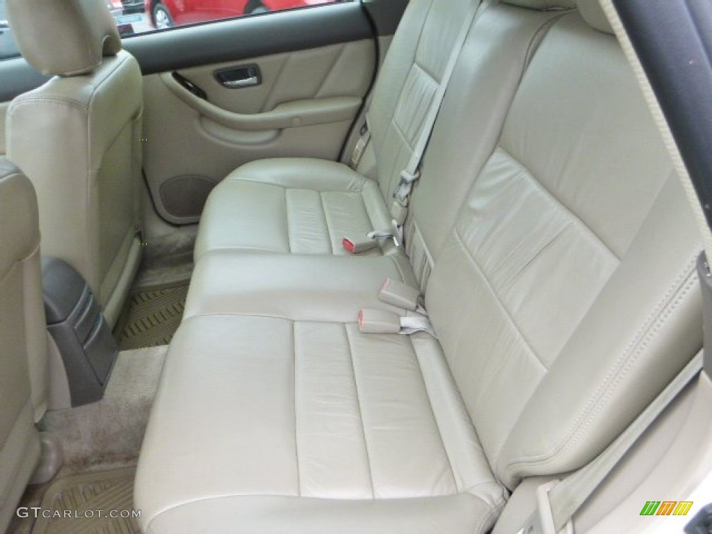 2000 Outback Limited Wagon - White Birch / Beige photo #9