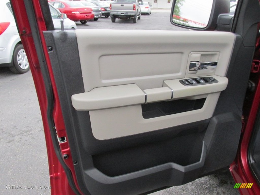 2012 Ram 1500 SLT Quad Cab 4x4 - Deep Molten Red Pearl / Dark Slate Gray/Medium Graystone photo #11