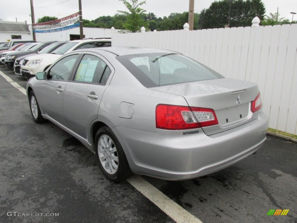 2012 Galant FE - Quick Silver / Black photo #3