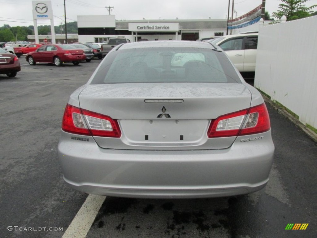 2012 Galant FE - Quick Silver / Black photo #4