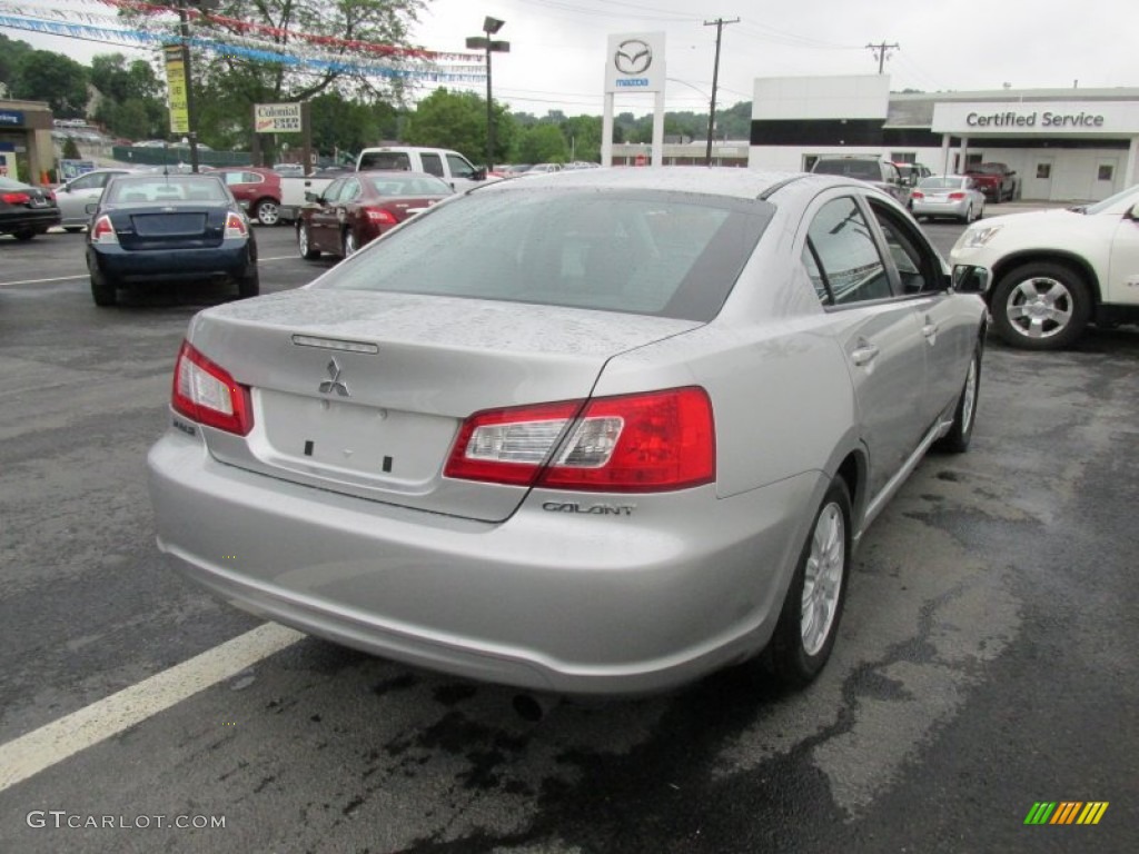 2012 Galant FE - Quick Silver / Black photo #5