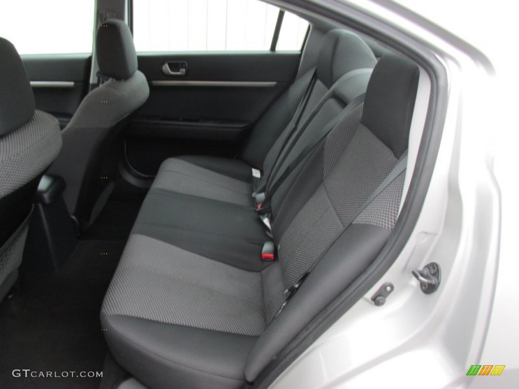 2012 Galant FE - Quick Silver / Black photo #13