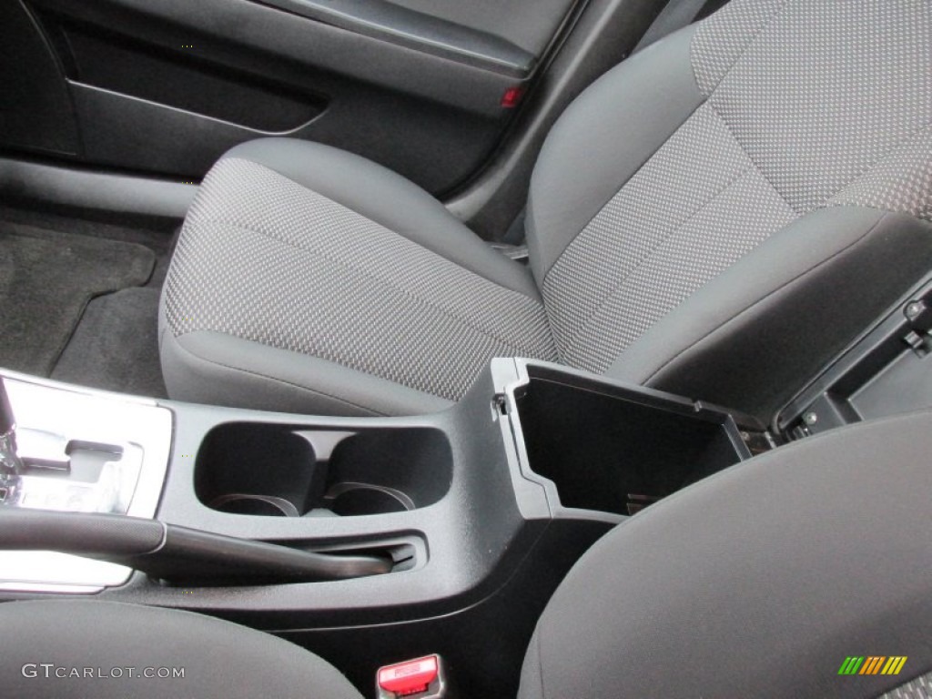 2012 Galant FE - Quick Silver / Black photo #18