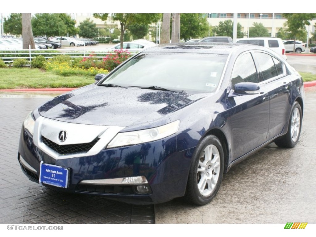 2009 TL 3.5 - Royal Blue Pearl / Taupe photo #2